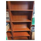 Wooden Bookshelves with Adjustable Shelves