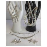 Rhinestone and Crystal Jewelry Lot