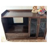 Wooden Entertainment Console Cabinet