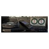 LG Blu-ray Player, RCA Clock, and Thermometer