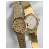Wittnauer and Seiko Gold-Toned Wristwatches