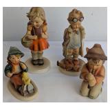 Four Hummel Goebel Figurines