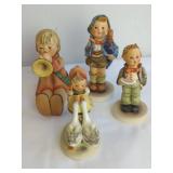 Four Vintage Hummel Figurines