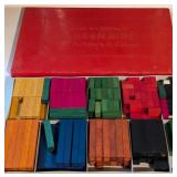 Vintage Cuisenaire Rods with Original Box
