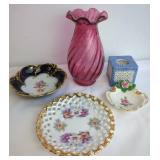 Glass and Ceramic Decorative Pieces