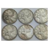 Silver CAD Quarters