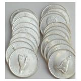 CAD Silver 50 Cent Coins
