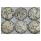 Silver CAD Quarters