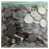 Bag of CAD Nickels