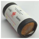 Roll of 2004 CAD Olympic Loonie Coins