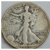 1943 Walking Liberty Half Dollar Coin