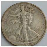 1946 Walking Liberty Half Dollar Coin