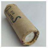 1967 Silver Quarters in Paper Wrap