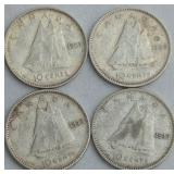 CAD Silver Dimes
