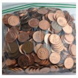 Bag of Mixed CAD Pennies