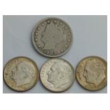 Barber & Roosevelt Dimes