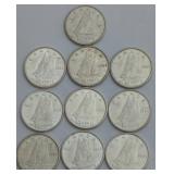 CAD Silver Dimes