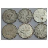 Silver CAD Quarters