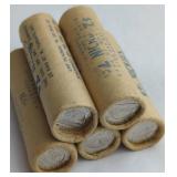 Five Rolls of CAD Nickels