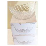 Bowring 7.5-Inch Glass Leaf Bowls
