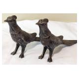 Bird-Shaped Metal Salt and Pepper Shakers