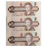 1986 CAN $2 Trio