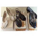 Three Pairs of Womenï¿½s Shoes