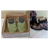 New Fashion Slippers in Packaging, Floral and Gree