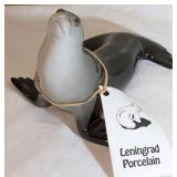 Leningrad Porcelain Seal Figurine