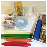 Home Decor and Candle Lot