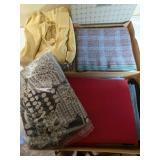 Fabrics in Various Colors and Textures