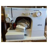 Elna Supermatic Sewing Machine With Case