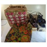 Handbags and Air Step Sandals Lot