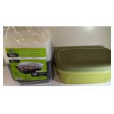 Plastic Food Storage Containers Lot