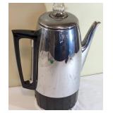 Sunbeam De Luxe Chrome Coffee Percolator