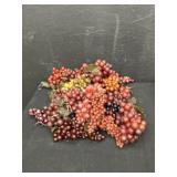 Variety of Fake Grapes