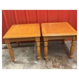 Wooden End Tables