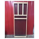 Farmhouse Style Screen Door