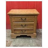 Vaughan and Basset Oak Finish Nightstand