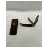 Old Timer Schrade USA 2 Blade Folding Hunter