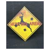 Hunting Area Sign