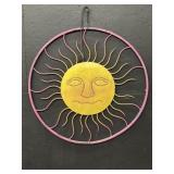 Metal Sun Decoration