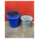 Buckets of Charcoal