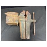 Vintage Combination Anvil and Vice Blacksmith Post