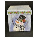 3 Snowman Decorative Boxes