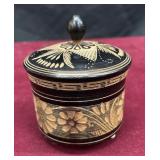 Vintage Wood Trinket Box