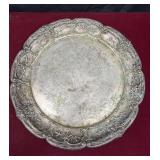 Vintage Silver Plated Serving Tray