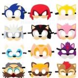 Sonic Felt Kids Party Masks