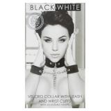 Velcro Collar with Leash and Wrist Cuffs