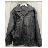 Menï¿½s EGM Leather Jacket Size Medium